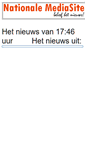 Mobile Screenshot of nationalemediasite.nl